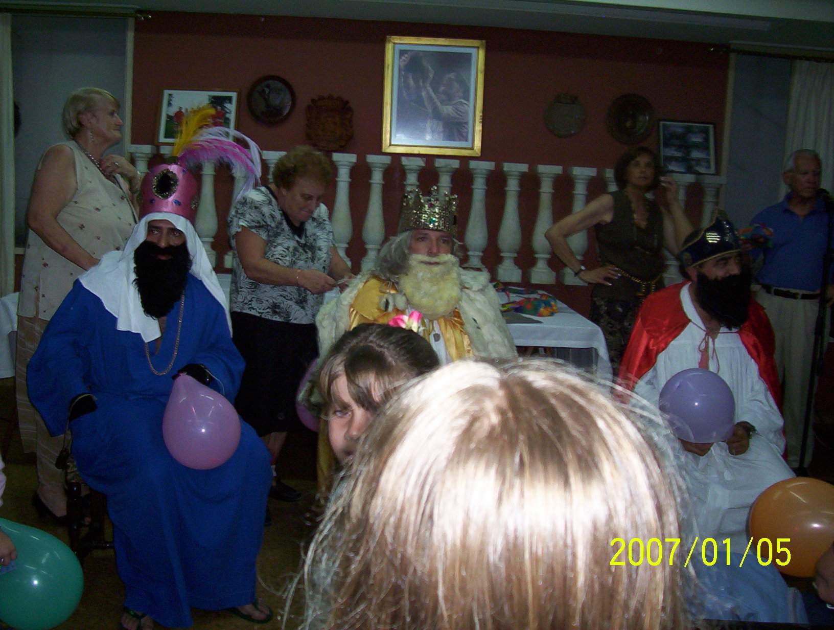 Los Reyes Magos en el Navarro