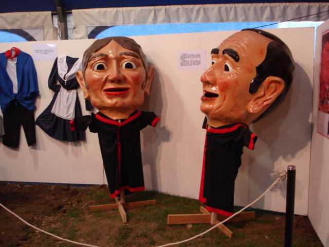 Stand Centro Navarro en la Feria de las Colectividades